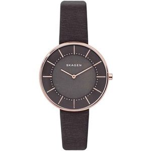 Skagen Gitte Watch in Grey and Rose Gold